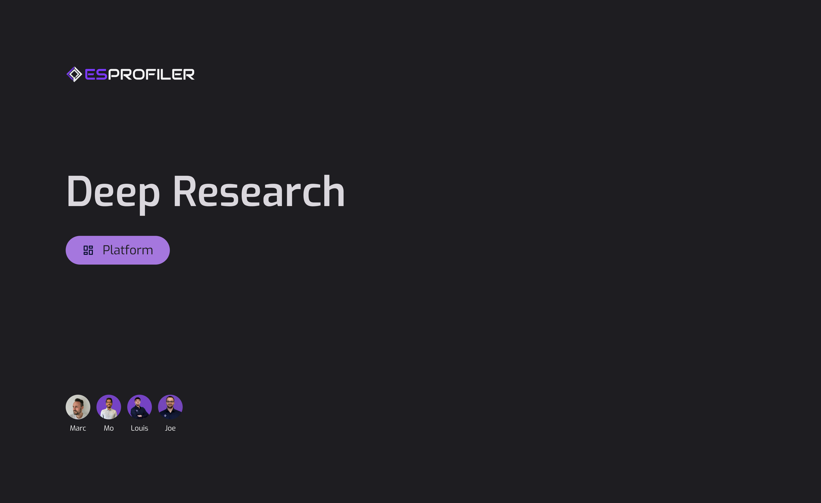 ESP Platform project structure in Figma